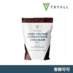 [台灣 Tryall] 濃縮乳清蛋白粉─ 香醇可可 (500g/袋)