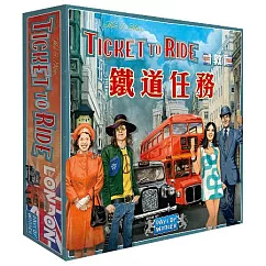 【GoKids】鐵道任務： 倫敦 (中文版) Ticket to Ride： London