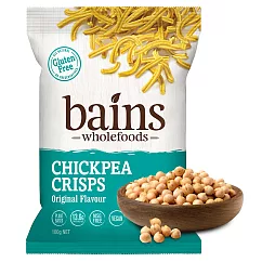 【澳洲 Bains Wholefoods】 鷹嘴豆零食100g(到期日2025/3/21) 原味點心麵