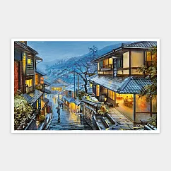 4000片平面拼圖 ─ Evgeny Lushpin ─ 漫步雨中古都