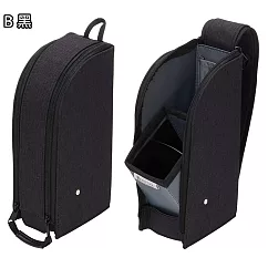 Raymay Detecool系列 舒適易用立式筆袋/ 黑