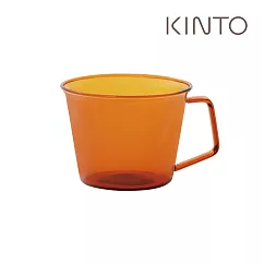 KINTO / CAST AMBER琥珀色玻璃馬克杯 220ml