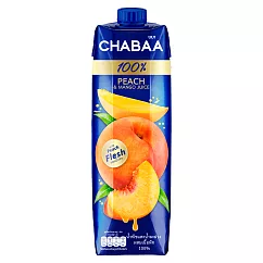 《CHABAA》啜吧─ 100% 蜜桃佐芒果汁1000ml