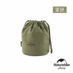 【Naturehike】 帆布束口收納袋 大號 軍綠色