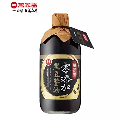 【萬家香】零添加黑豆醬油450ml