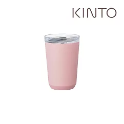 KINTO / TO GO TUMBLER保溫隨行杯360ml(栓蓋版)─ 灰霧粉