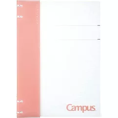 KOKUYO Campus 2x2薄型4孔活頁夾 A4─粉紅