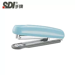 (2入1包)手牌SDI 1106C─X 圓潤實用型訂書機 藍