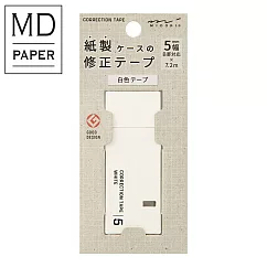 MIDORI MD紙製修正帶 <5mm>白