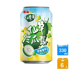 【泰山】仙草冬瓜露330g (6入/組)