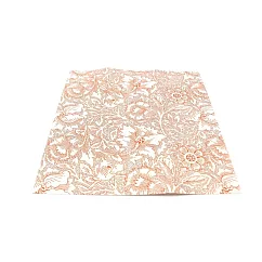 【日本mt和紙膠帶】REMAKE SHEET 方形裝飾貼片 ‧ Morris&Co. Poppy