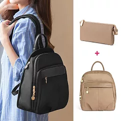 CHENSON★超值2件組★8口袋後背包+8卡長夾(CG83329+CG15199)