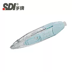 (2入1包)SDI手牌 i─PULO雙主修兩用修正帶 ECT─125 粉藍