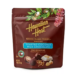 【Hawaiian Host】天堂夏威夷豆牛奶巧克力 113g (到期日2024/10/31)─ 椰子口味