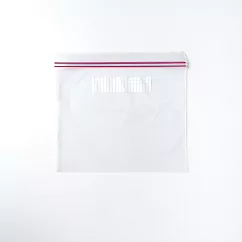 【MUJI 無印良品】聚乙烯雙夾鏈保鮮袋M/15入