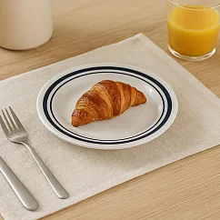 【日本小倉陶器】美濃燒 職人cafe 陶瓷淺盤16cm ‧ 藍