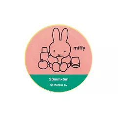 【Green Flash】Miffy米飛兔系列 金箔紙膠帶 ‧ 野餐