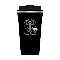 名偵探柯南-不鏽鋼保溫隨行杯-柯南 黑色