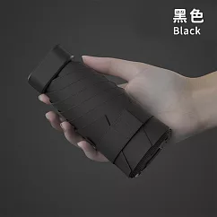 【好拾選物】UPF50+ 迷你折疊傘/黑膠遮陽傘/防曬/輕量 ─黑色
