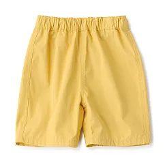 【MUJI 無印良品】幼兒抗UV速乾聚酯纖維混五分褲 80 黃色