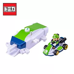 【日本正版授權】TOMICA 路易吉 小汽車 內附發射器 瑪利歐賽車/超級瑪利/瑪利歐兄弟 玩具車 多美小汽車