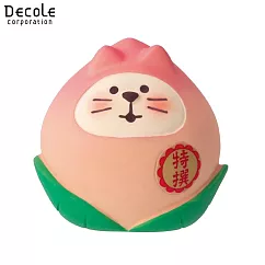 【DECOLE】concombre 小小的桃子樹下 水果貓達摩 桃子