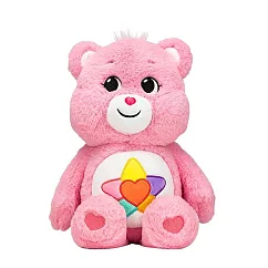 【正版授權】Care Bears 絨毛玩偶 14吋 娃娃/玩偶 愛心熊/彩虹熊 ─ 真心熊