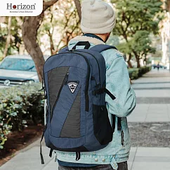 【Horizon 天際線】城市休閒後背包 Traveler 30L (附品牌防雨罩) 星夜藍