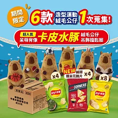 【Lay’s 樂事】綜合卡皮水豚絨毛公仔組合箱