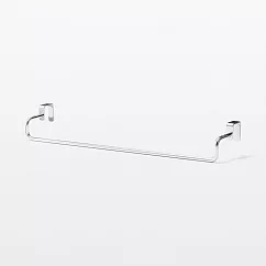 【MUJI 無印良品】不鏽鋼掛門式收納/毛巾用橫桿/大寬37.5x深7.5x高5.5 cm