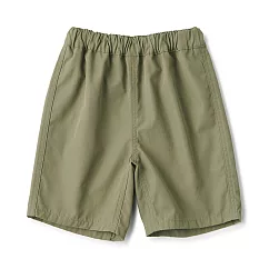 【MUJI 無印良品】幼兒速乾五分褲 100 卡其綠