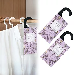 【AHOYE】掛片式衣櫃消異味衣物香氛 薰衣草-3入裝