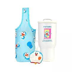 【Hiromimi】哆啦A夢 304不鏽鋼二代冰壩杯袋組900ml 哆啦A夢款