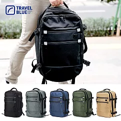 【Travel Blue 藍旅】Journey 經典款 旅行後背包 五色可選(旅行背包大容量背包/出國背包)TB3090 黑色