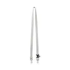 【MUJI 無印良品】自由組合手機小物收納包用背帶/灰1400x24mm，數量：1入