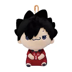 【日本正版授權】排球少年 MOCHIPICO 玩偶吊飾 娃娃/絨毛玩偶 ─ 黑尾鐵朗