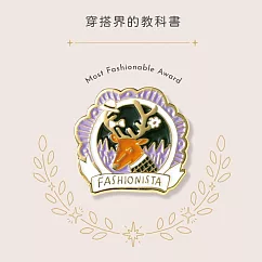 IROHA MY AWARD PIN獎勵徽章- 12穿搭界的教科書