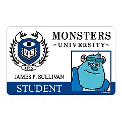 怪獸大學系列-學生證 icash2.0 詹姆士蘇利文