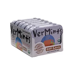 【Organic VerMints】有機清口糖─(咖啡風味) 6盒裝)