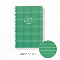 IROHA STUDY PLANNER線圈日計畫筆記本- 綠方格