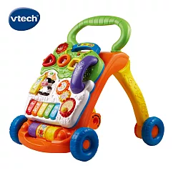 【Vtech】寶寶聲光學步車─橘綠色