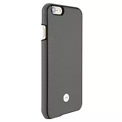 Just Mobile Quattro Back iPhone 6s/6 皮革保護殼太空灰