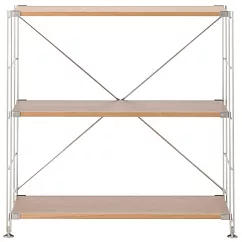 [MUJI無印良品]SUS橡木層架組 /寬/小