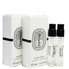 Diptyque 杜耶爾試管淡香水 (2ml*2)