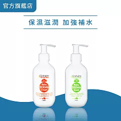 Grahams珂然【嬰兒舒敏潤膚霜200ml+嬰兒舒敏沐浴露200ml】