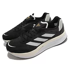 adidas 慢跑鞋 Adizero Boston 10 男鞋 愛迪達 競速跑鞋 輕量 避震 運動 黑 白 H67513 28.5cm BLACK/WHITE