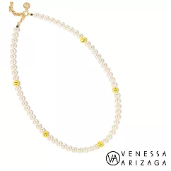 Venessa Arizaga GIGGLES PEARL NECKLACE 笑臉項鍊 珍珠項鍊