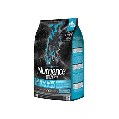 【Nutrience 紐崔斯】黑鑽頂極無穀犬+凍乾系列─5kg 七種魚