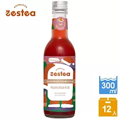 Zestea聖誕假期康普茶 300ML*12瓶(無添加、富含益生菌) 無