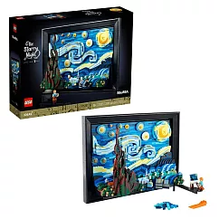 樂高 LEGO 積木 IDEAS系列 梵谷星夜 Vincent van Gogh The Starry Night 21333 W